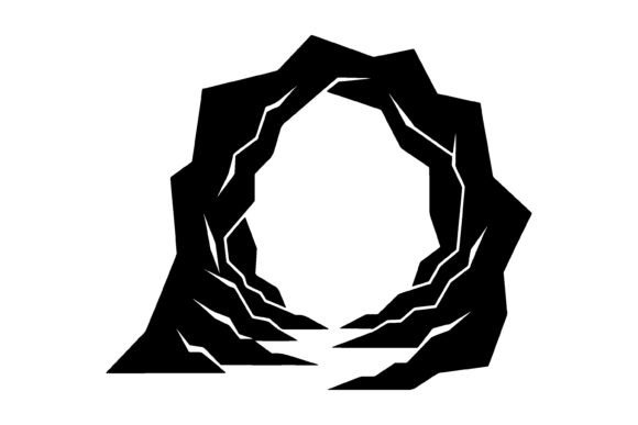 Download Sketchy Emblem of Entrance to a Network - Work Collection