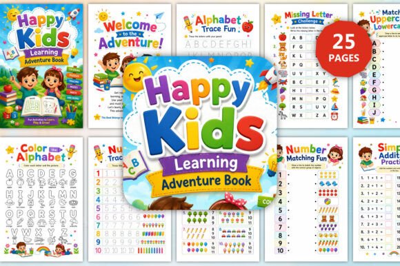 Download Happy Kids Learning Adventure Book - Learning Collection