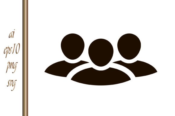 Download Social Icon People Network Stencil - Work Collection