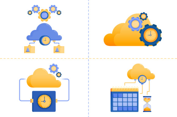 Download Logo Design of Cloud Network Service - Work Collection
