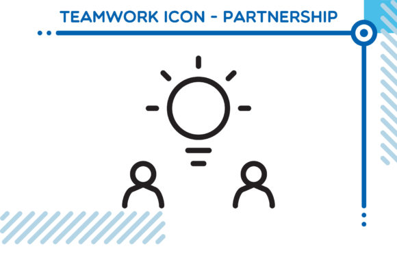 Download Teamwork Icon - Partnership - Work Collection