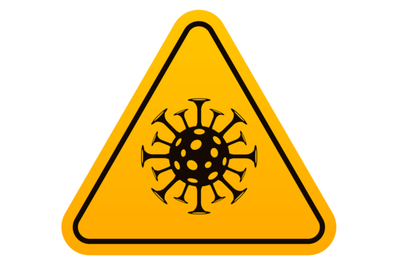 Download Virus Danger Sign. Epidemic Warning Yell - Virus Collection
