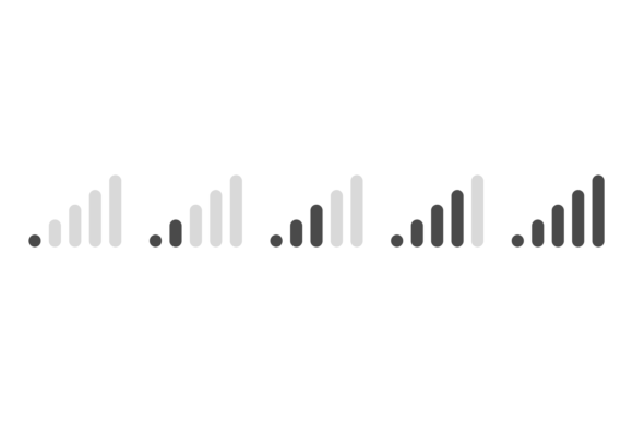 Download Mobile Network Signal Icons. Interface B - Work Collection