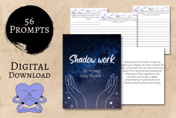 Download Daily Prompt Shadow Work Journal - Premium Resources