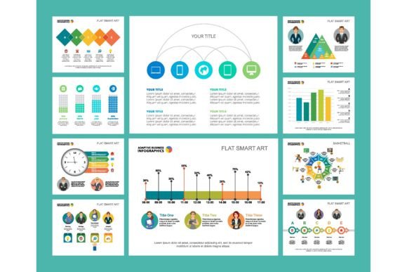 Download Colorful Consulting or Workflow Concept - Work Collection