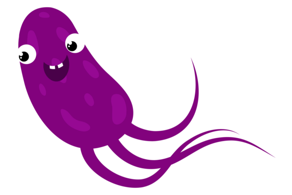 Download Bacteria Mascot. Epidemic Disease Cartoo - Premium Bundle