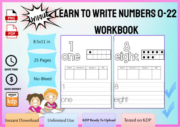 Download Learn to Write Numbers Workbook - Work Collection