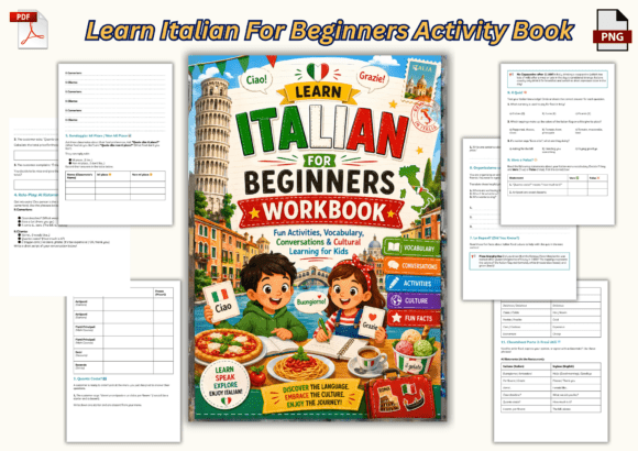 Download Learn Italian for Beginners Workbook - Work Collection